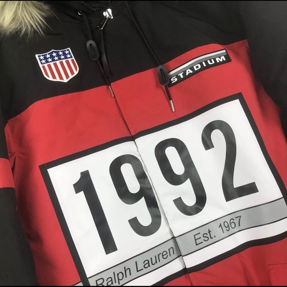 Ralph Lauren Polo Stadium 1992 RL 67 Down Parka - Picture 4 of 5